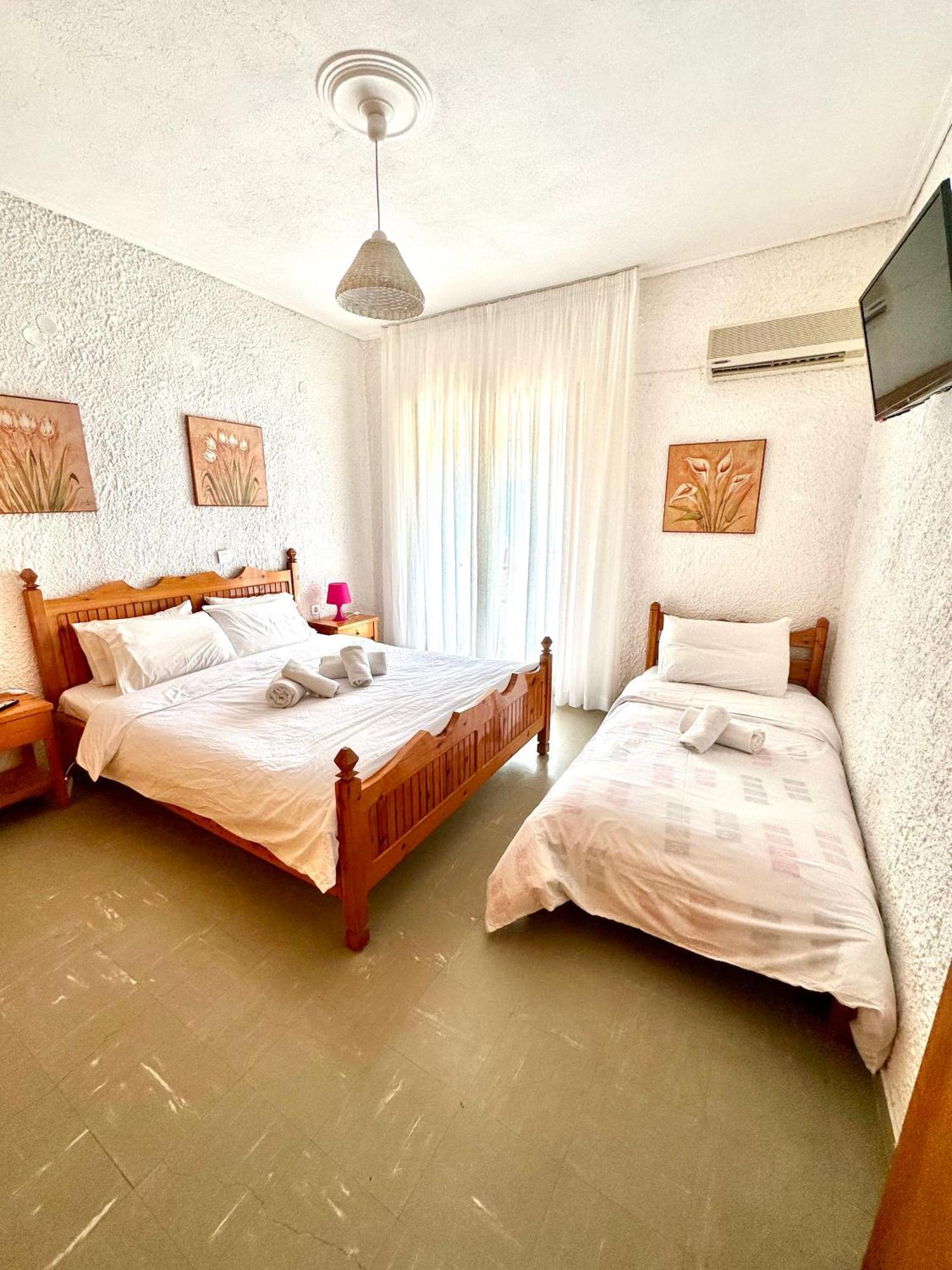 Katerina Apartments เนออส ปีร์กอส ห้อง รูปภาพ